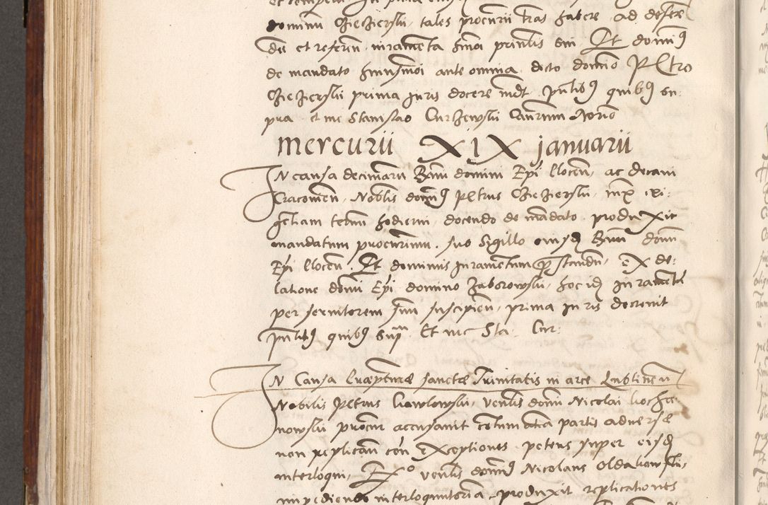 Zdjęcie nr 507 dla obiektu archiwalnego: Liber actorum tempore R. D. Philippi Padniewski, episcopi Cracoviensis et Regni Poloniae Vicecancellarii ad annum 1560, a die Augusti et per annos 1561, 1562 - 1572 usque ad 14 Aprilis registratorum.