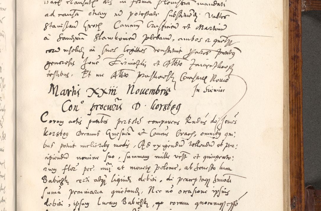 Zdjęcie nr 498 dla obiektu archiwalnego: Liber actorum tempore R. D. Philippi Padniewski, episcopi Cracoviensis et Regni Poloniae Vicecancellarii ad annum 1560, a die Augusti et per annos 1561, 1562 - 1572 usque ad 14 Aprilis registratorum.