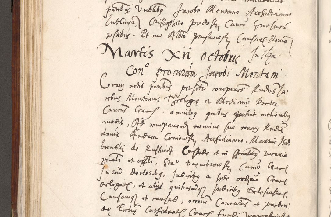 Zdjęcie nr 497 dla obiektu archiwalnego: Liber actorum tempore R. D. Philippi Padniewski, episcopi Cracoviensis et Regni Poloniae Vicecancellarii ad annum 1560, a die Augusti et per annos 1561, 1562 - 1572 usque ad 14 Aprilis registratorum.