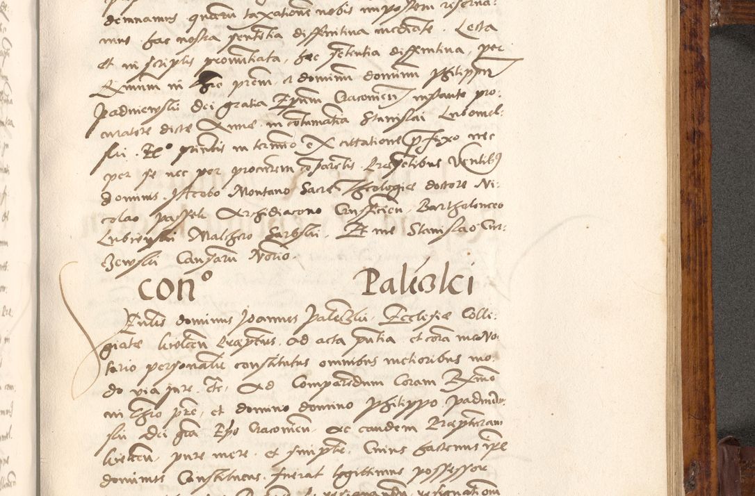 Zdjęcie nr 502 dla obiektu archiwalnego: Liber actorum tempore R. D. Philippi Padniewski, episcopi Cracoviensis et Regni Poloniae Vicecancellarii ad annum 1560, a die Augusti et per annos 1561, 1562 - 1572 usque ad 14 Aprilis registratorum.