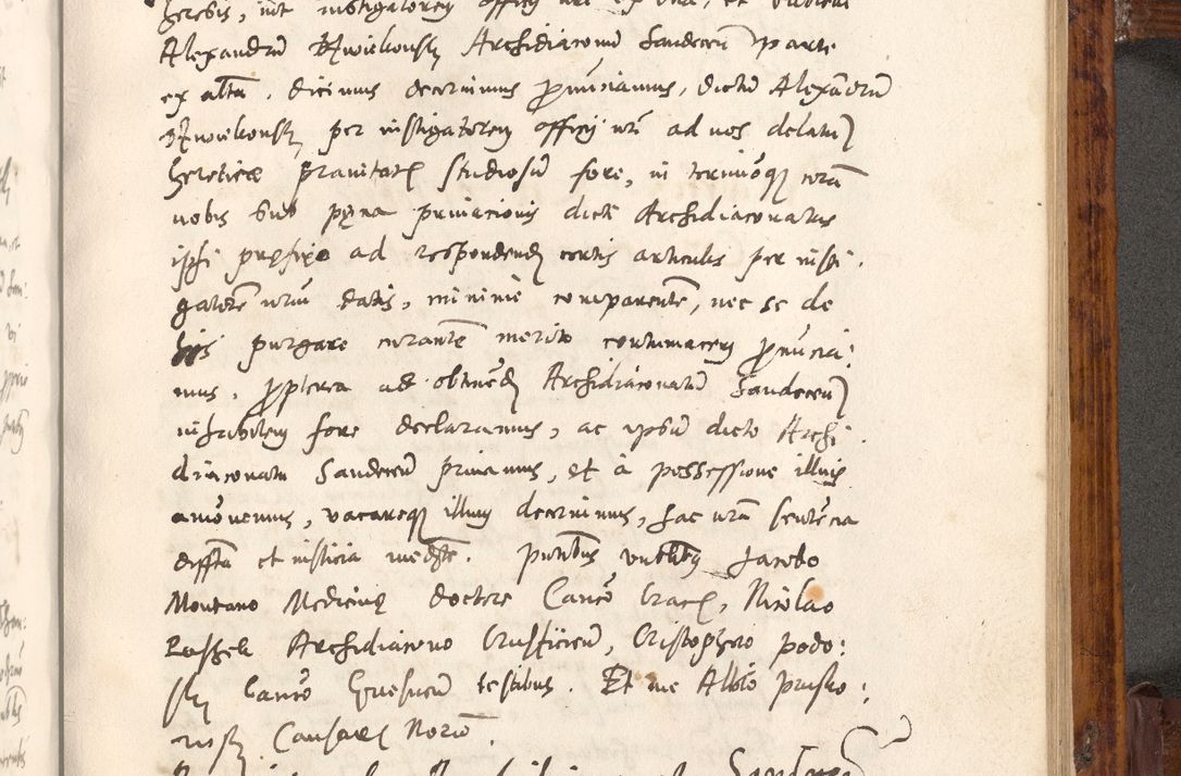 Zdjęcie nr 496 dla obiektu archiwalnego: Liber actorum tempore R. D. Philippi Padniewski, episcopi Cracoviensis et Regni Poloniae Vicecancellarii ad annum 1560, a die Augusti et per annos 1561, 1562 - 1572 usque ad 14 Aprilis registratorum.