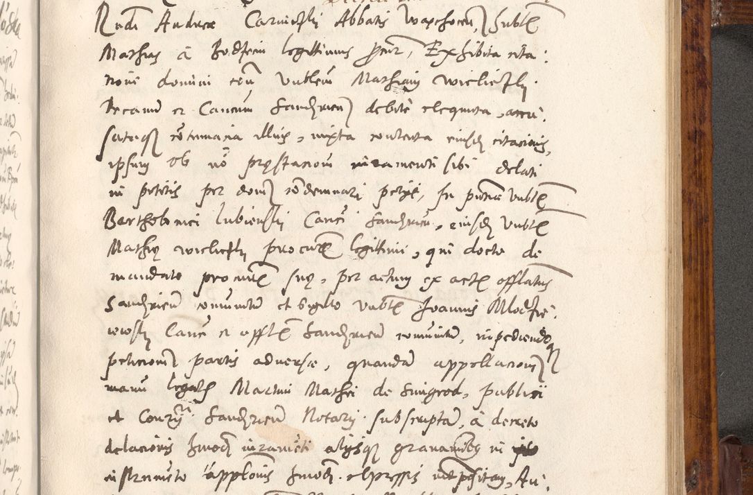 Zdjęcie nr 492 dla obiektu archiwalnego: Liber actorum tempore R. D. Philippi Padniewski, episcopi Cracoviensis et Regni Poloniae Vicecancellarii ad annum 1560, a die Augusti et per annos 1561, 1562 - 1572 usque ad 14 Aprilis registratorum.