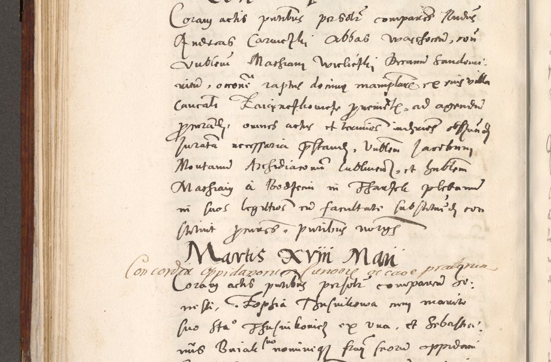 Zdjęcie nr 485 dla obiektu archiwalnego: Liber actorum tempore R. D. Philippi Padniewski, episcopi Cracoviensis et Regni Poloniae Vicecancellarii ad annum 1560, a die Augusti et per annos 1561, 1562 - 1572 usque ad 14 Aprilis registratorum.