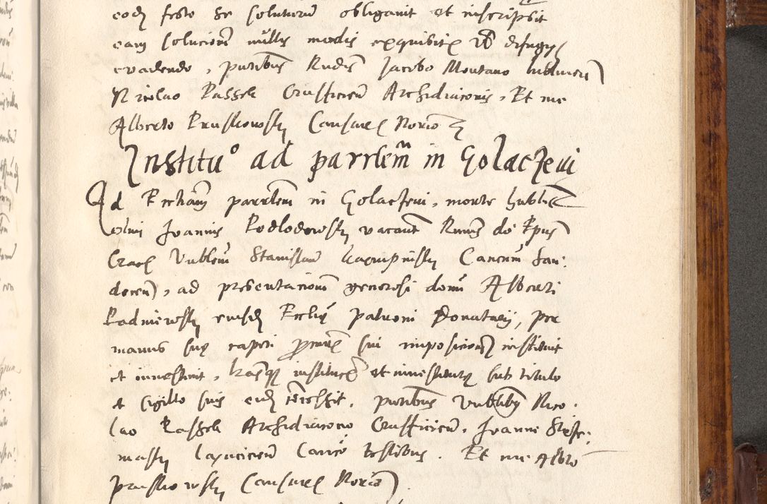 Zdjęcie nr 486 dla obiektu archiwalnego: Liber actorum tempore R. D. Philippi Padniewski, episcopi Cracoviensis et Regni Poloniae Vicecancellarii ad annum 1560, a die Augusti et per annos 1561, 1562 - 1572 usque ad 14 Aprilis registratorum.