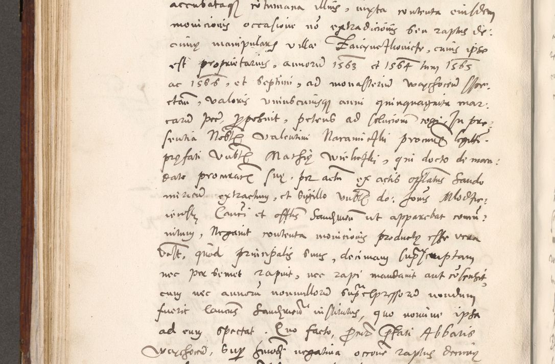 Zdjęcie nr 489 dla obiektu archiwalnego: Liber actorum tempore R. D. Philippi Padniewski, episcopi Cracoviensis et Regni Poloniae Vicecancellarii ad annum 1560, a die Augusti et per annos 1561, 1562 - 1572 usque ad 14 Aprilis registratorum.
