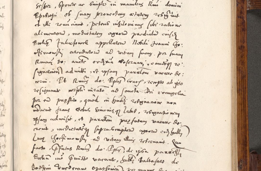Zdjęcie nr 484 dla obiektu archiwalnego: Liber actorum tempore R. D. Philippi Padniewski, episcopi Cracoviensis et Regni Poloniae Vicecancellarii ad annum 1560, a die Augusti et per annos 1561, 1562 - 1572 usque ad 14 Aprilis registratorum.