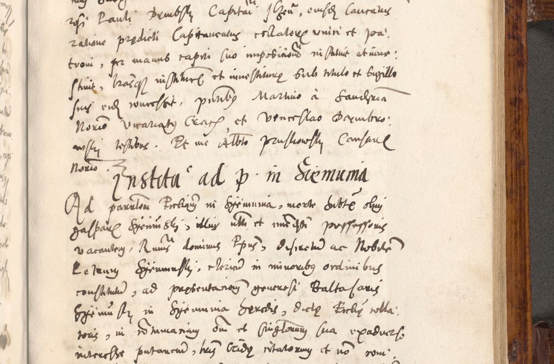 Zdjęcie nr 474 dla obiektu archiwalnego: Liber actorum tempore R. D. Philippi Padniewski, episcopi Cracoviensis et Regni Poloniae Vicecancellarii ad annum 1560, a die Augusti et per annos 1561, 1562 - 1572 usque ad 14 Aprilis registratorum.