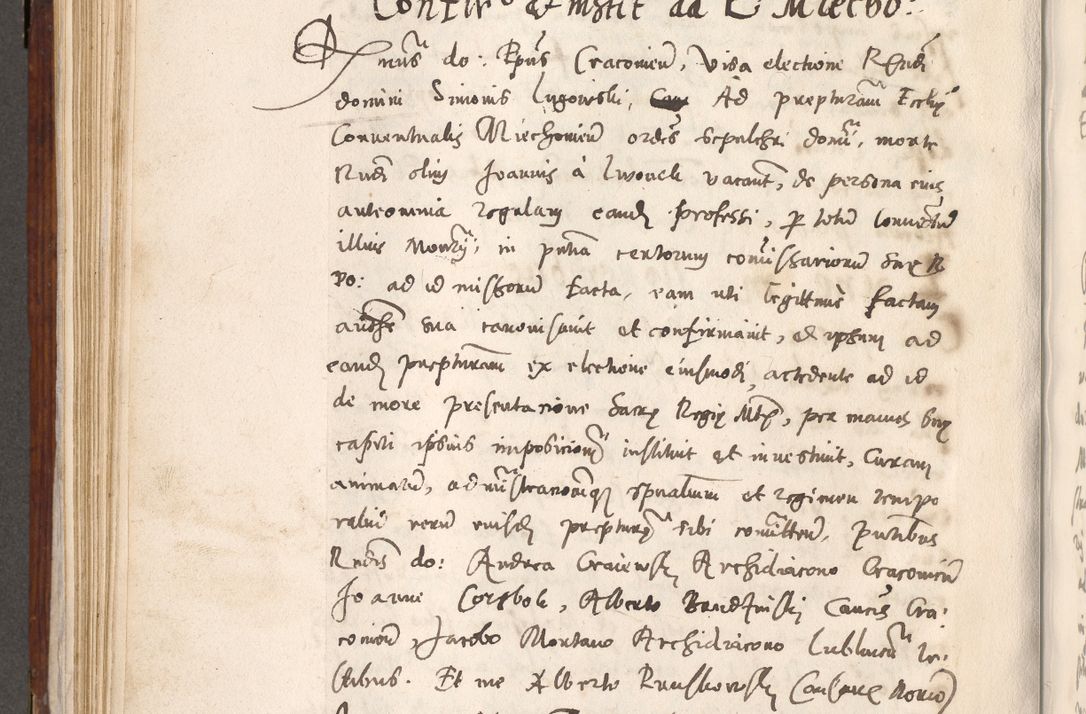 Zdjęcie nr 467 dla obiektu archiwalnego: Liber actorum tempore R. D. Philippi Padniewski, episcopi Cracoviensis et Regni Poloniae Vicecancellarii ad annum 1560, a die Augusti et per annos 1561, 1562 - 1572 usque ad 14 Aprilis registratorum.