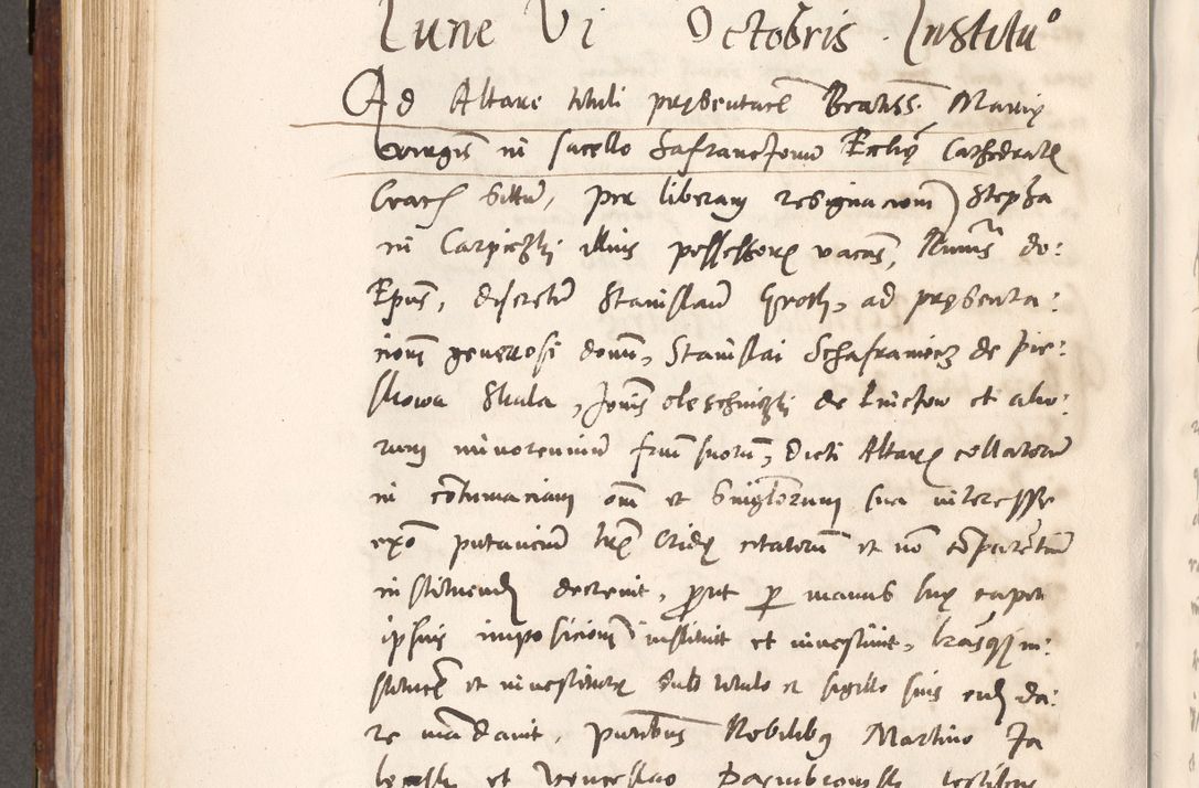 Zdjęcie nr 461 dla obiektu archiwalnego: Liber actorum tempore R. D. Philippi Padniewski, episcopi Cracoviensis et Regni Poloniae Vicecancellarii ad annum 1560, a die Augusti et per annos 1561, 1562 - 1572 usque ad 14 Aprilis registratorum.
