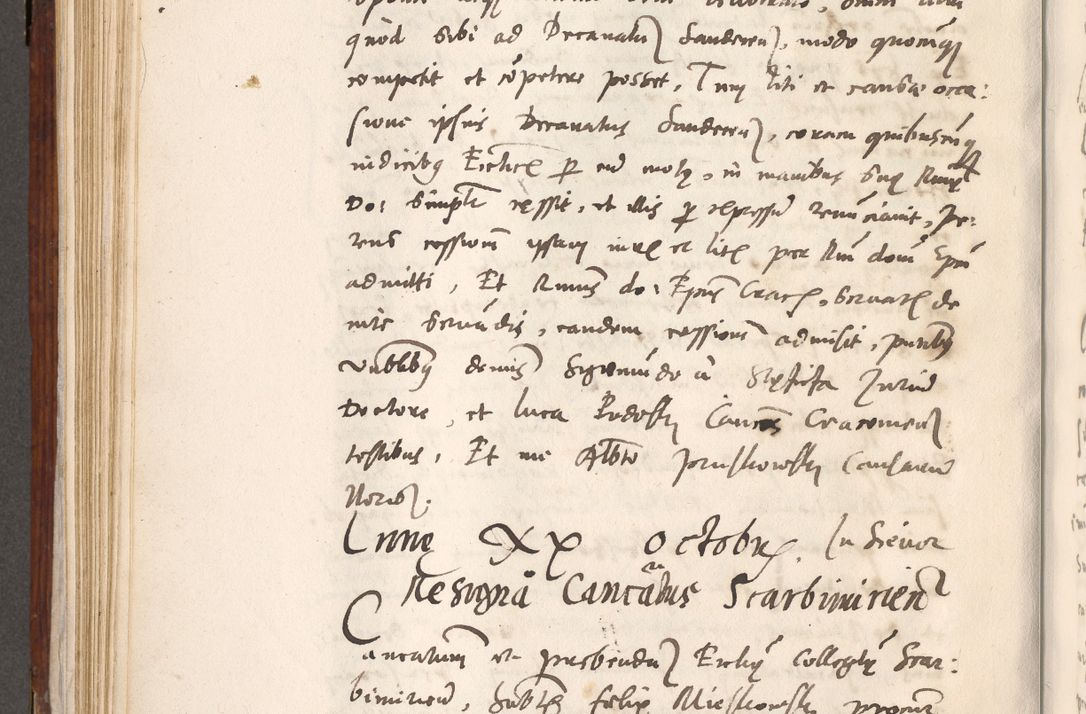 Zdjęcie nr 465 dla obiektu archiwalnego: Liber actorum tempore R. D. Philippi Padniewski, episcopi Cracoviensis et Regni Poloniae Vicecancellarii ad annum 1560, a die Augusti et per annos 1561, 1562 - 1572 usque ad 14 Aprilis registratorum.