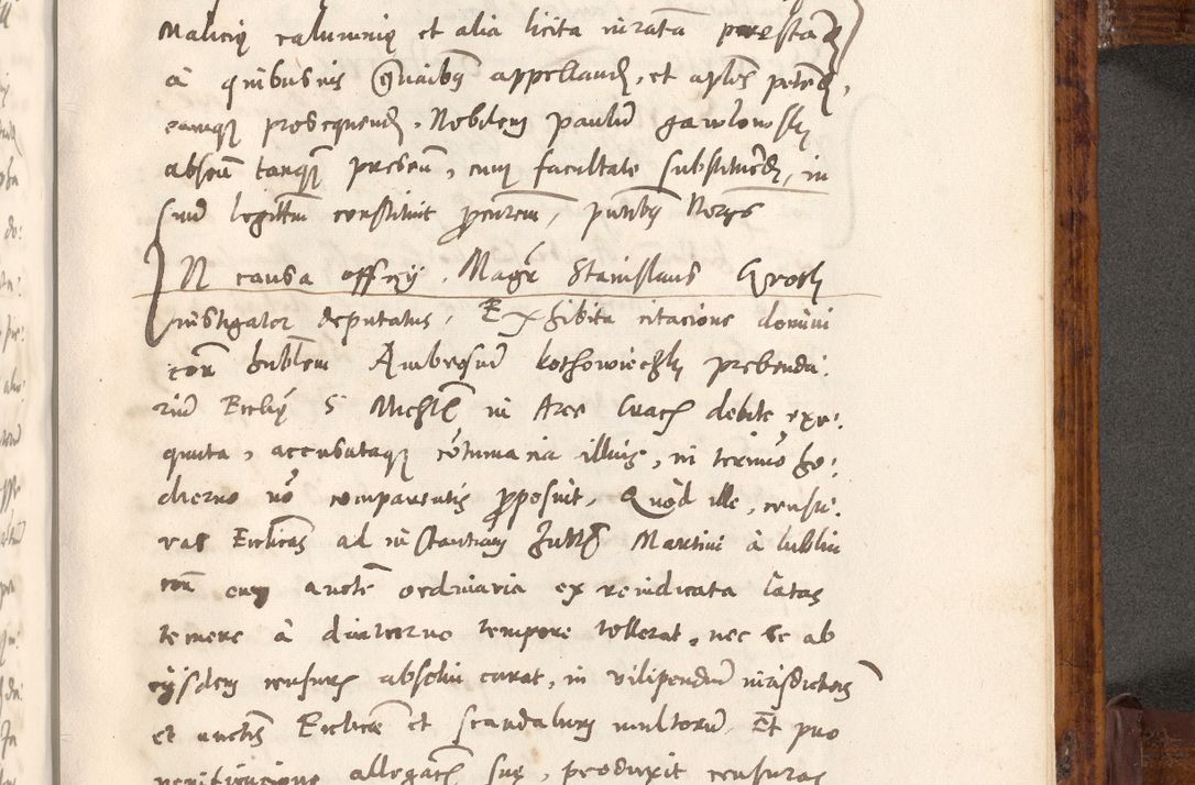 Zdjęcie nr 462 dla obiektu archiwalnego: Liber actorum tempore R. D. Philippi Padniewski, episcopi Cracoviensis et Regni Poloniae Vicecancellarii ad annum 1560, a die Augusti et per annos 1561, 1562 - 1572 usque ad 14 Aprilis registratorum.