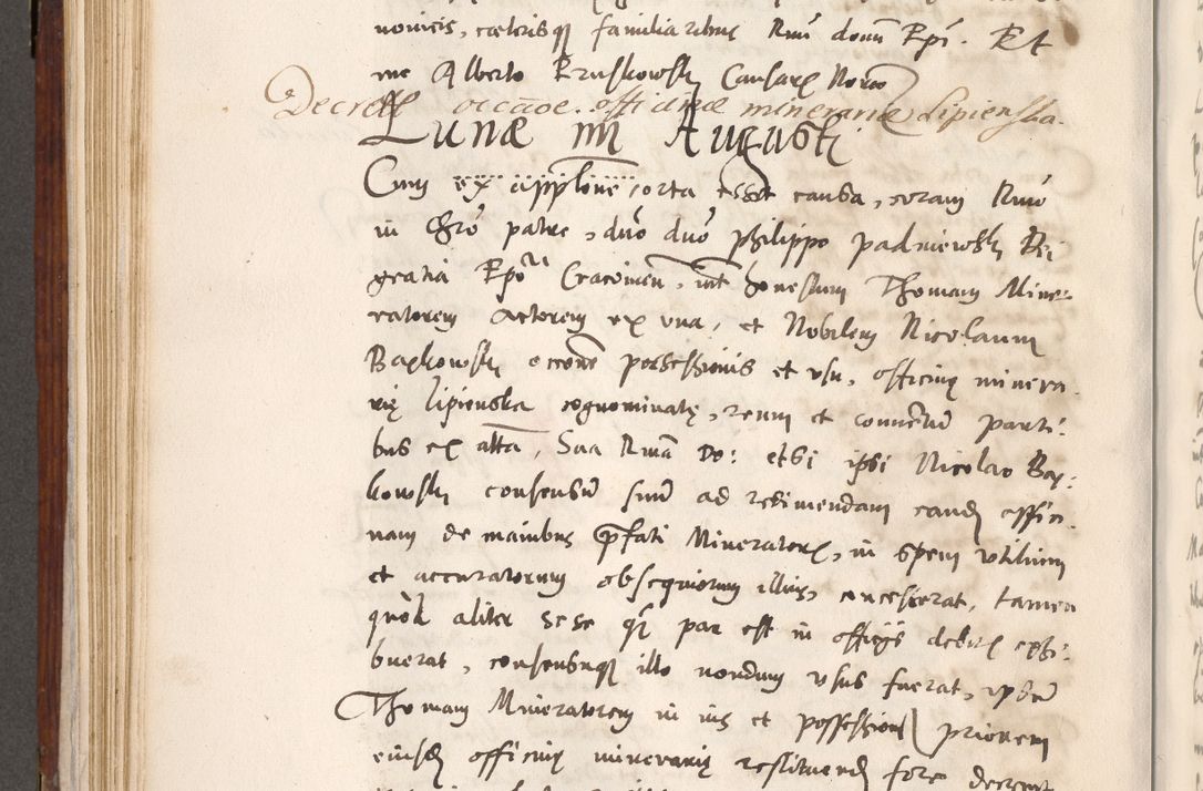 Zdjęcie nr 457 dla obiektu archiwalnego: Liber actorum tempore R. D. Philippi Padniewski, episcopi Cracoviensis et Regni Poloniae Vicecancellarii ad annum 1560, a die Augusti et per annos 1561, 1562 - 1572 usque ad 14 Aprilis registratorum.