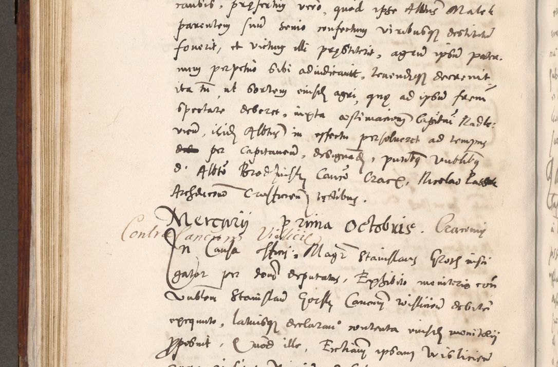 Zdjęcie nr 459 dla obiektu archiwalnego: Liber actorum tempore R. D. Philippi Padniewski, episcopi Cracoviensis et Regni Poloniae Vicecancellarii ad annum 1560, a die Augusti et per annos 1561, 1562 - 1572 usque ad 14 Aprilis registratorum.