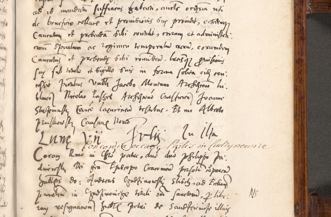 Zdjęcie nr 452 dla obiektu archiwalnego: Liber actorum tempore R. D. Philippi Padniewski, episcopi Cracoviensis et Regni Poloniae Vicecancellarii ad annum 1560, a die Augusti et per annos 1561, 1562 - 1572 usque ad 14 Aprilis registratorum.