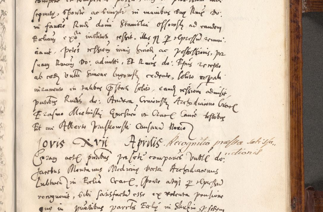 Zdjęcie nr 444 dla obiektu archiwalnego: Liber actorum tempore R. D. Philippi Padniewski, episcopi Cracoviensis et Regni Poloniae Vicecancellarii ad annum 1560, a die Augusti et per annos 1561, 1562 - 1572 usque ad 14 Aprilis registratorum.
