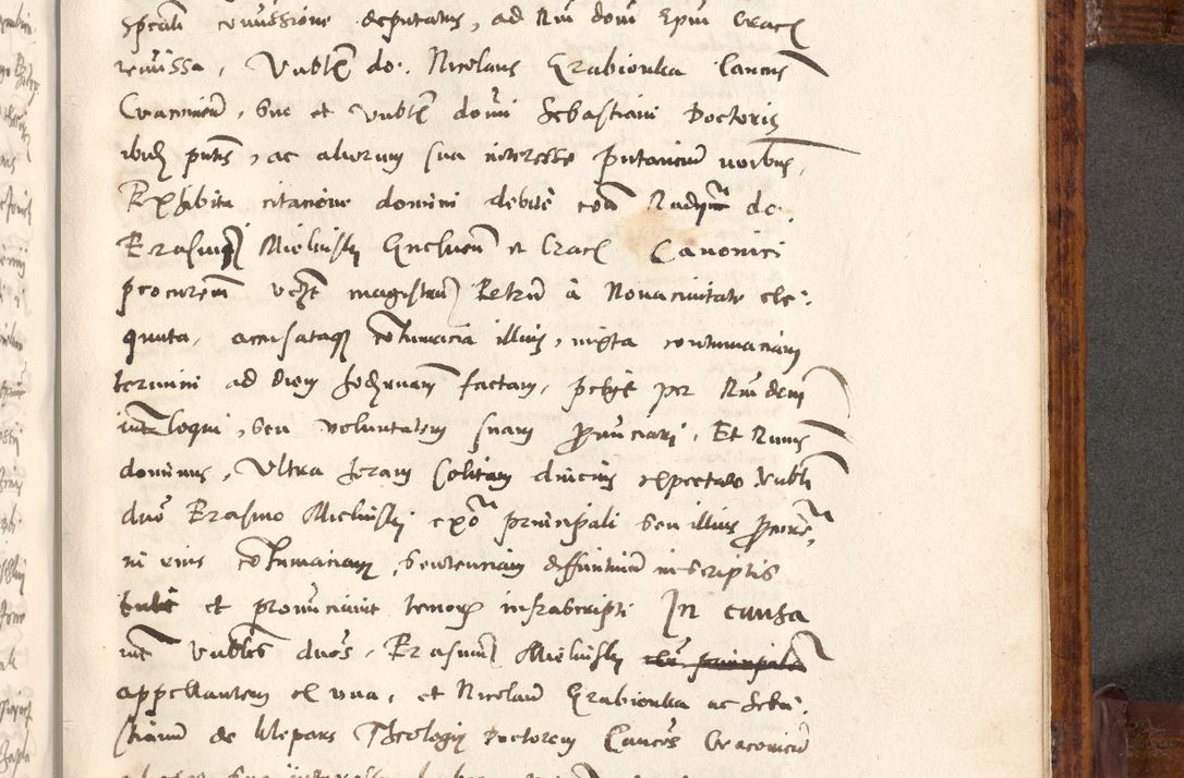 Zdjęcie nr 434 dla obiektu archiwalnego: Liber actorum tempore R. D. Philippi Padniewski, episcopi Cracoviensis et Regni Poloniae Vicecancellarii ad annum 1560, a die Augusti et per annos 1561, 1562 - 1572 usque ad 14 Aprilis registratorum.