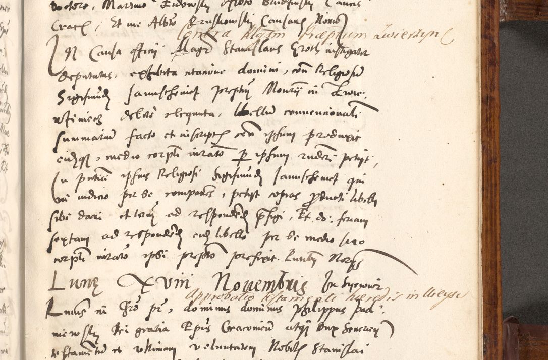 Zdjęcie nr 430 dla obiektu archiwalnego: Liber actorum tempore R. D. Philippi Padniewski, episcopi Cracoviensis et Regni Poloniae Vicecancellarii ad annum 1560, a die Augusti et per annos 1561, 1562 - 1572 usque ad 14 Aprilis registratorum.