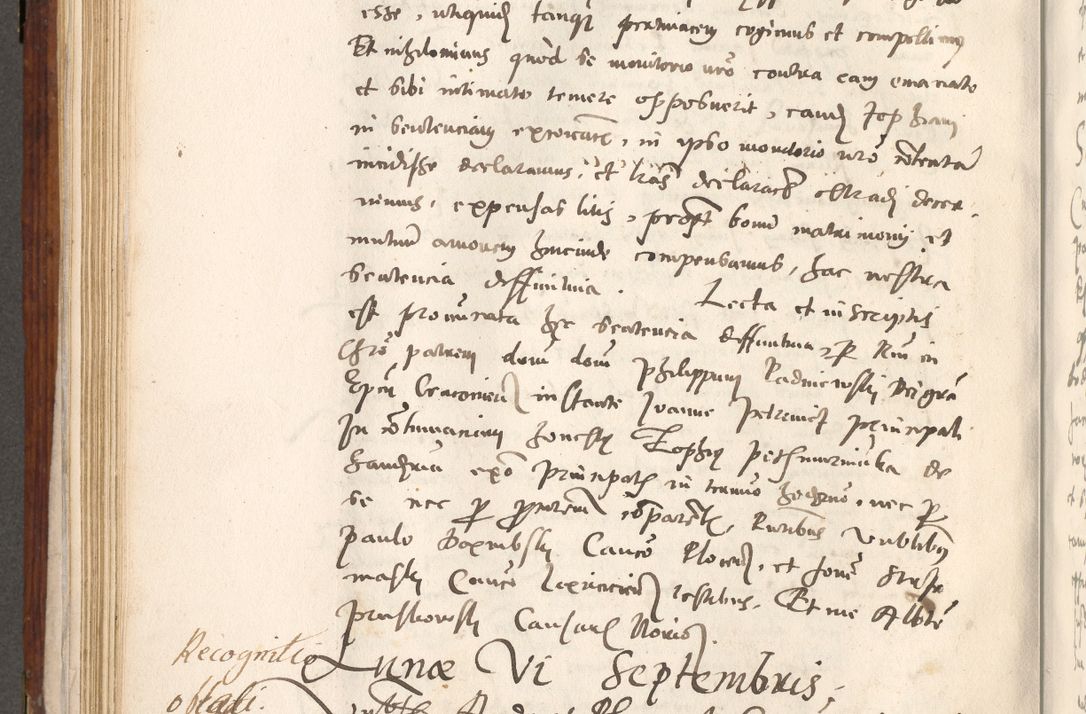 Zdjęcie nr 425 dla obiektu archiwalnego: Liber actorum tempore R. D. Philippi Padniewski, episcopi Cracoviensis et Regni Poloniae Vicecancellarii ad annum 1560, a die Augusti et per annos 1561, 1562 - 1572 usque ad 14 Aprilis registratorum.