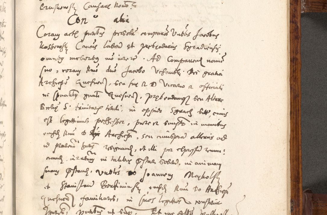 Zdjęcie nr 422 dla obiektu archiwalnego: Liber actorum tempore R. D. Philippi Padniewski, episcopi Cracoviensis et Regni Poloniae Vicecancellarii ad annum 1560, a die Augusti et per annos 1561, 1562 - 1572 usque ad 14 Aprilis registratorum.