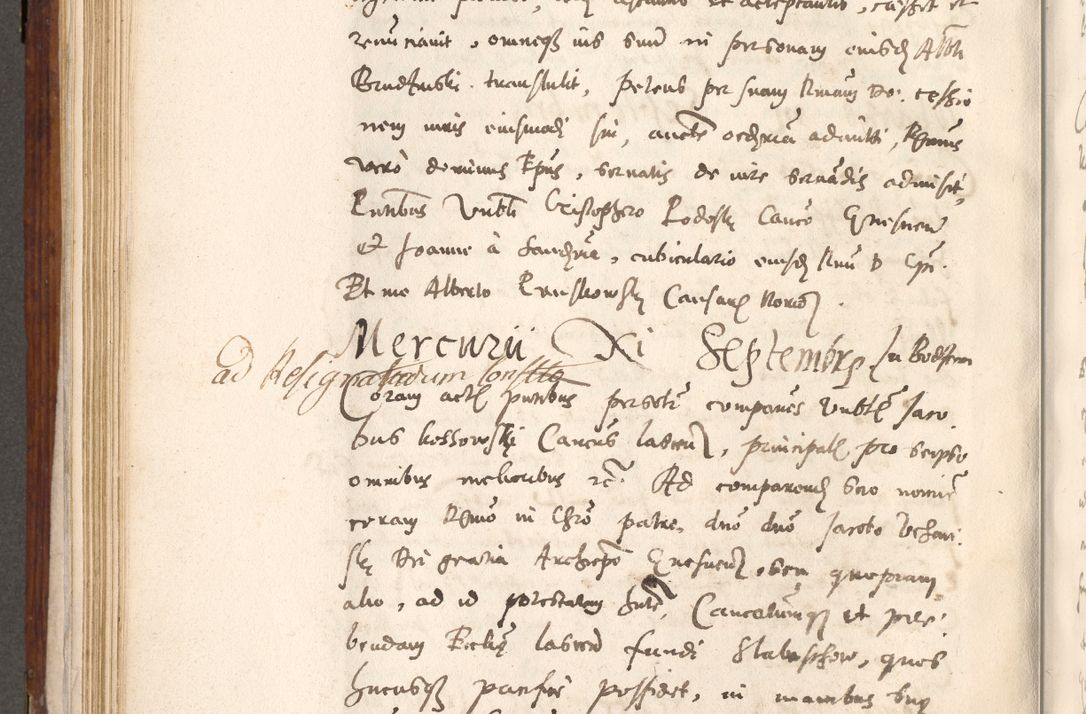 Zdjęcie nr 421 dla obiektu archiwalnego: Liber actorum tempore R. D. Philippi Padniewski, episcopi Cracoviensis et Regni Poloniae Vicecancellarii ad annum 1560, a die Augusti et per annos 1561, 1562 - 1572 usque ad 14 Aprilis registratorum.