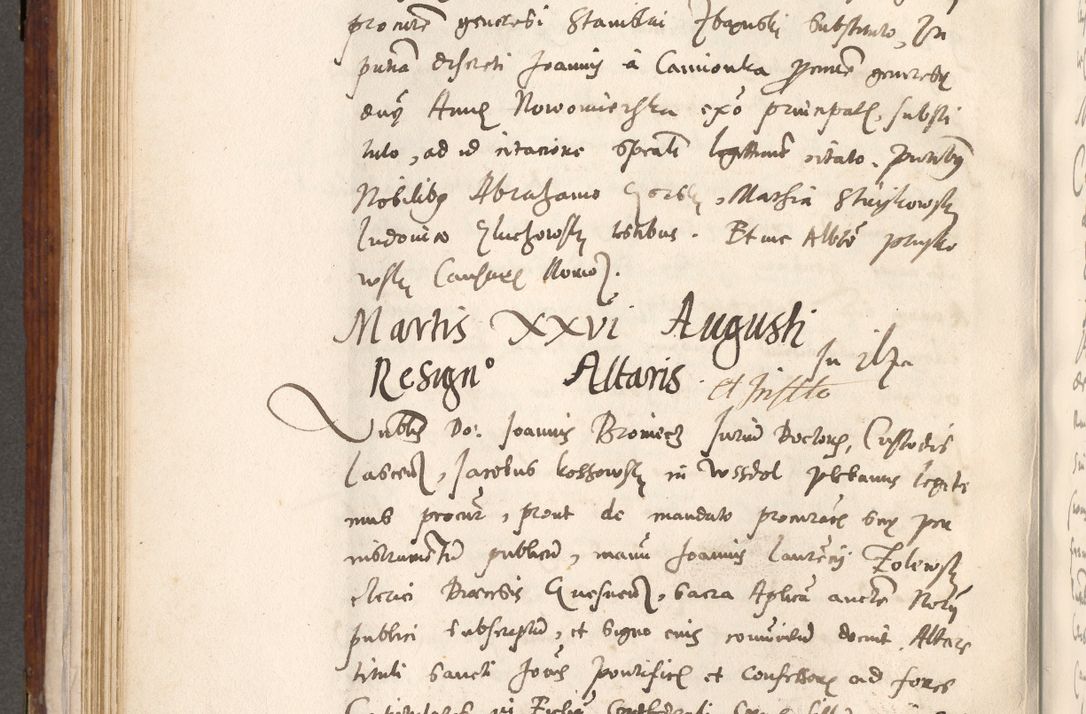 Zdjęcie nr 419 dla obiektu archiwalnego: Liber actorum tempore R. D. Philippi Padniewski, episcopi Cracoviensis et Regni Poloniae Vicecancellarii ad annum 1560, a die Augusti et per annos 1561, 1562 - 1572 usque ad 14 Aprilis registratorum.