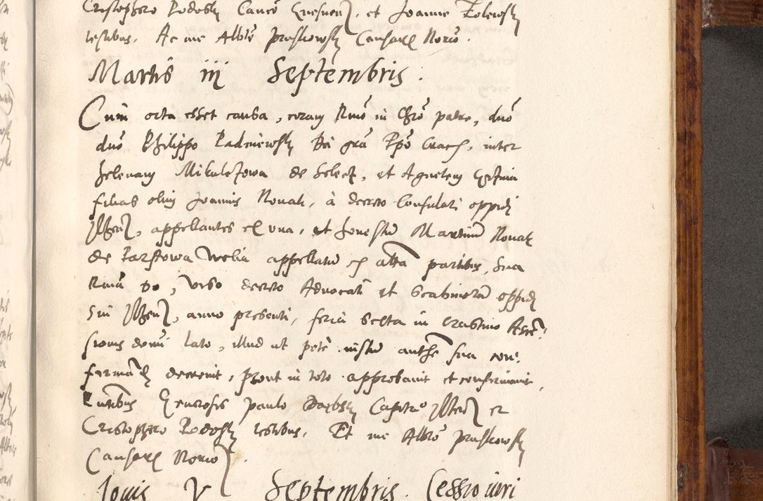 Zdjęcie nr 420 dla obiektu archiwalnego: Liber actorum tempore R. D. Philippi Padniewski, episcopi Cracoviensis et Regni Poloniae Vicecancellarii ad annum 1560, a die Augusti et per annos 1561, 1562 - 1572 usque ad 14 Aprilis registratorum.