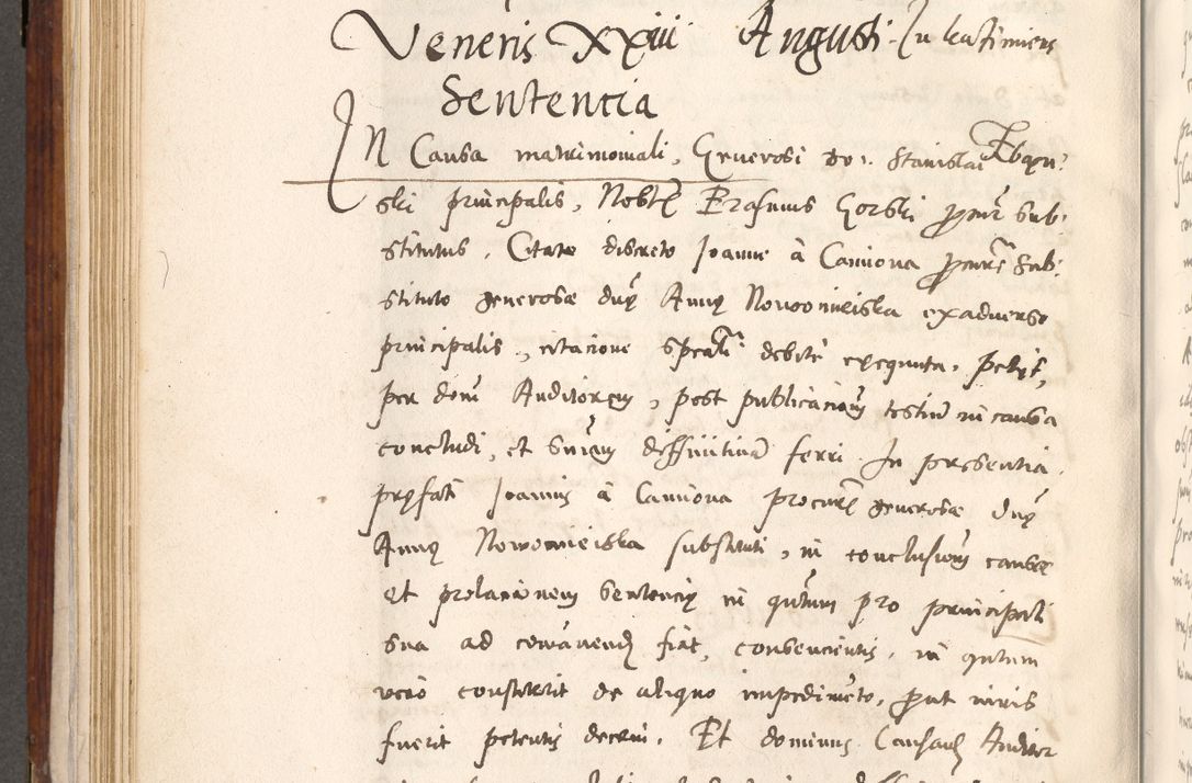 Zdjęcie nr 417 dla obiektu archiwalnego: Liber actorum tempore R. D. Philippi Padniewski, episcopi Cracoviensis et Regni Poloniae Vicecancellarii ad annum 1560, a die Augusti et per annos 1561, 1562 - 1572 usque ad 14 Aprilis registratorum.