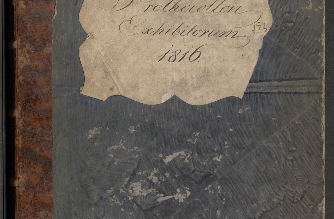 Zdjęcie nr 1 dla obiektu archiwalnego: Protocollon exhibitorum consistorii metropolitani Leopoliensis ex anno 1816