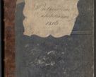 Zdjęcie nr 1 dla obiektu archiwalnego: Protocollon exhibitorum consistorii metropolitani Leopoliensis ex anno 1816