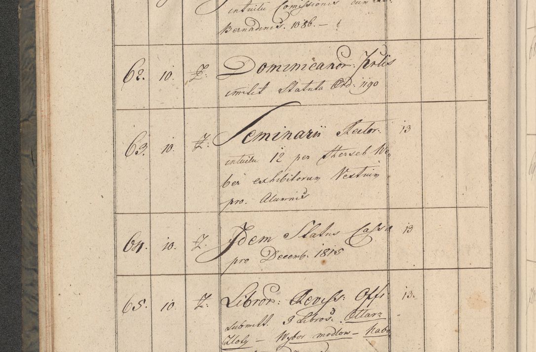 Zdjęcie nr 17 dla obiektu archiwalnego: Protocollon exhibitorum consistorii metropolitani Leopoliensis ex anno 1816