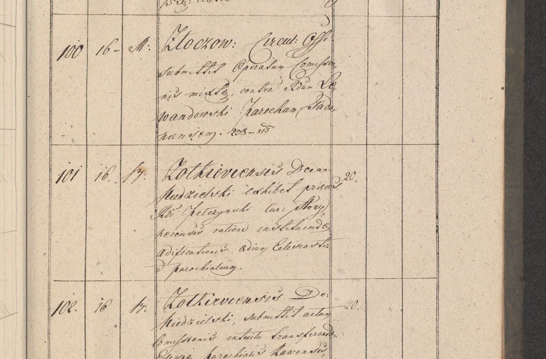 Zdjęcie nr 24 dla obiektu archiwalnego: Protocollon exhibitorum consistorii metropolitani Leopoliensis ex anno 1816