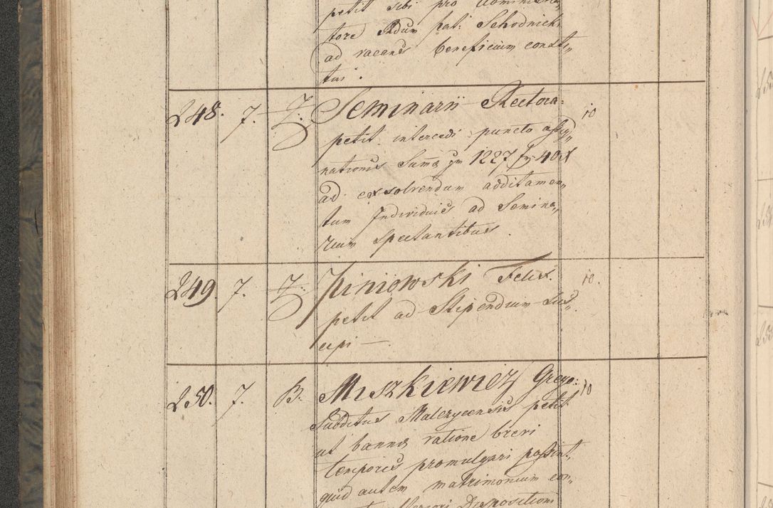 Zdjęcie nr 51 dla obiektu archiwalnego: Protocollon exhibitorum consistorii metropolitani Leopoliensis ex anno 1816