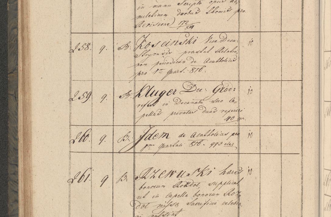 Zdjęcie nr 53 dla obiektu archiwalnego: Protocollon exhibitorum consistorii metropolitani Leopoliensis ex anno 1816