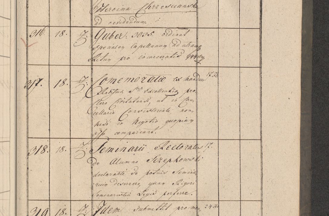 Zdjęcie nr 62 dla obiektu archiwalnego: Protocollon exhibitorum consistorii metropolitani Leopoliensis ex anno 1816