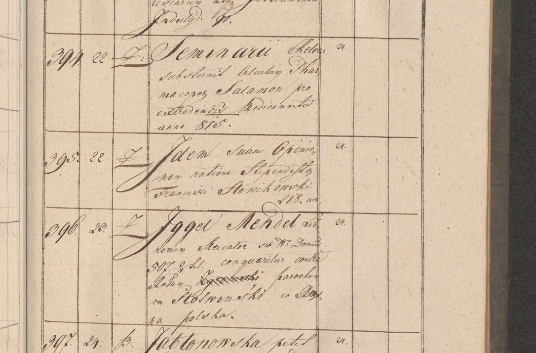 Zdjęcie nr 74 dla obiektu archiwalnego: Protocollon exhibitorum consistorii metropolitani Leopoliensis ex anno 1816