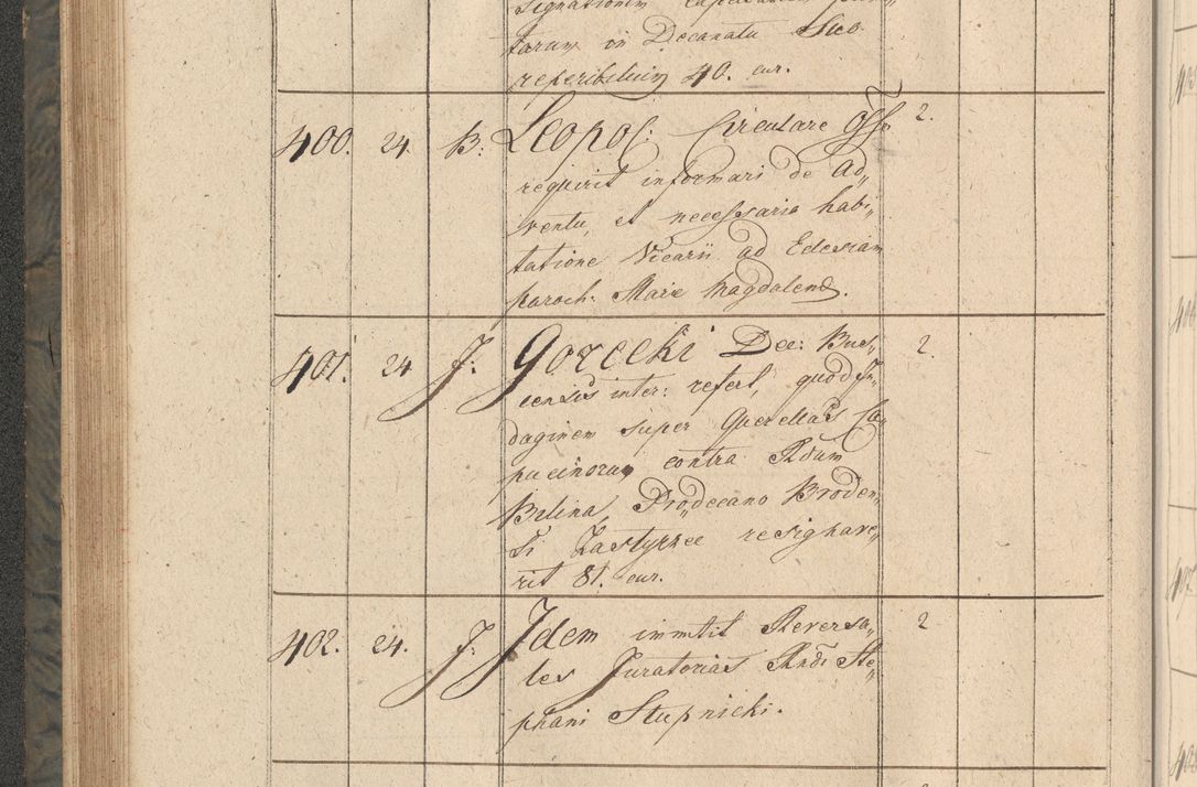 Zdjęcie nr 75 dla obiektu archiwalnego: Protocollon exhibitorum consistorii metropolitani Leopoliensis ex anno 1816