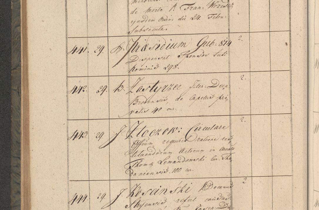 Zdjęcie nr 83 dla obiektu archiwalnego: Protocollon exhibitorum consistorii metropolitani Leopoliensis ex anno 1816