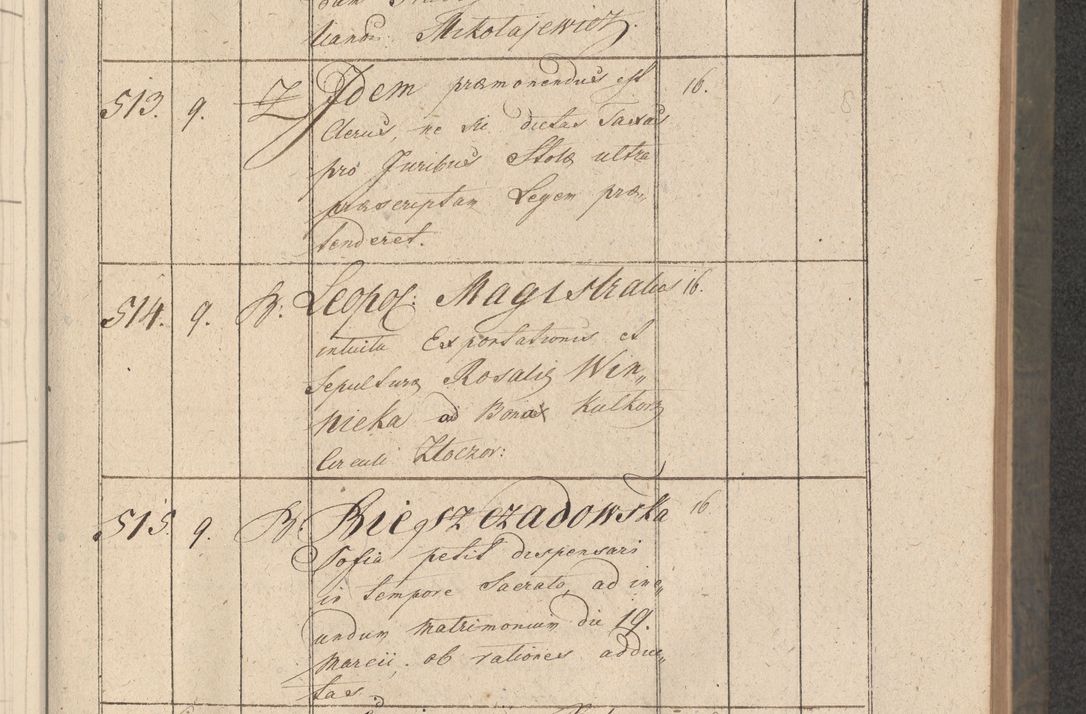 Zdjęcie nr 96 dla obiektu archiwalnego: Protocollon exhibitorum consistorii metropolitani Leopoliensis ex anno 1816