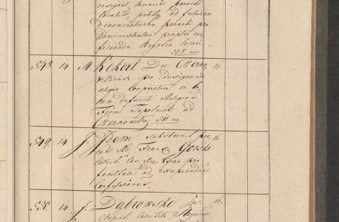 Zdjęcie nr 102 dla obiektu archiwalnego: Protocollon exhibitorum consistorii metropolitani Leopoliensis ex anno 1816