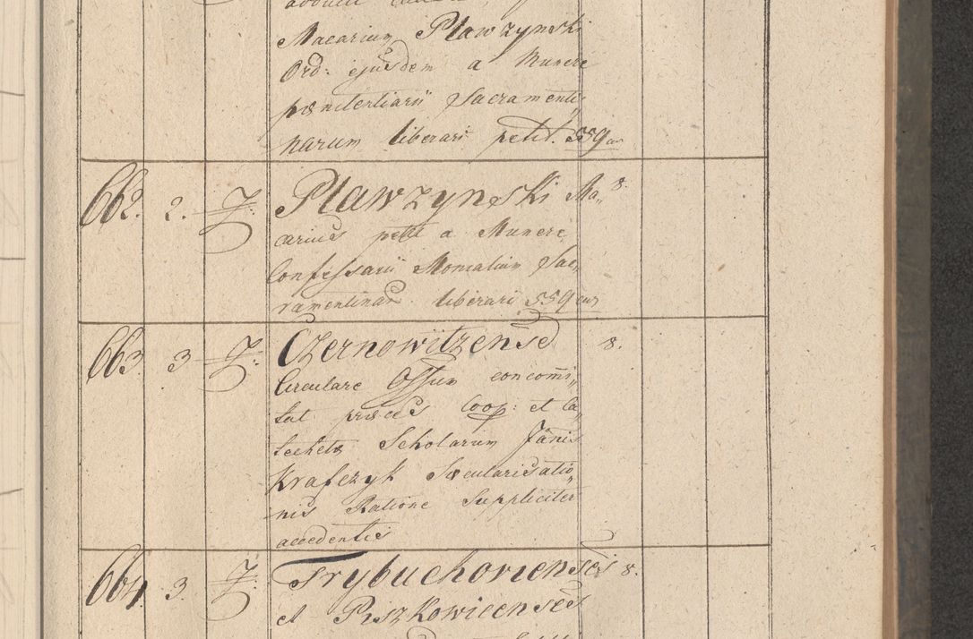 Zdjęcie nr 124 dla obiektu archiwalnego: Protocollon exhibitorum consistorii metropolitani Leopoliensis ex anno 1816