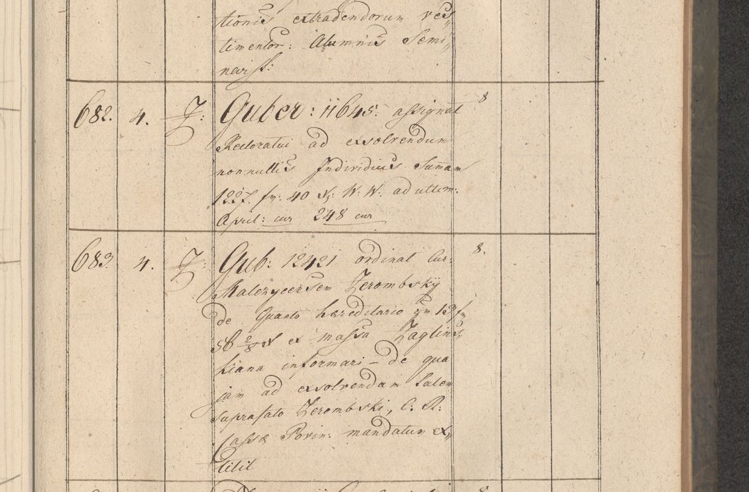 Zdjęcie nr 128 dla obiektu archiwalnego: Protocollon exhibitorum consistorii metropolitani Leopoliensis ex anno 1816