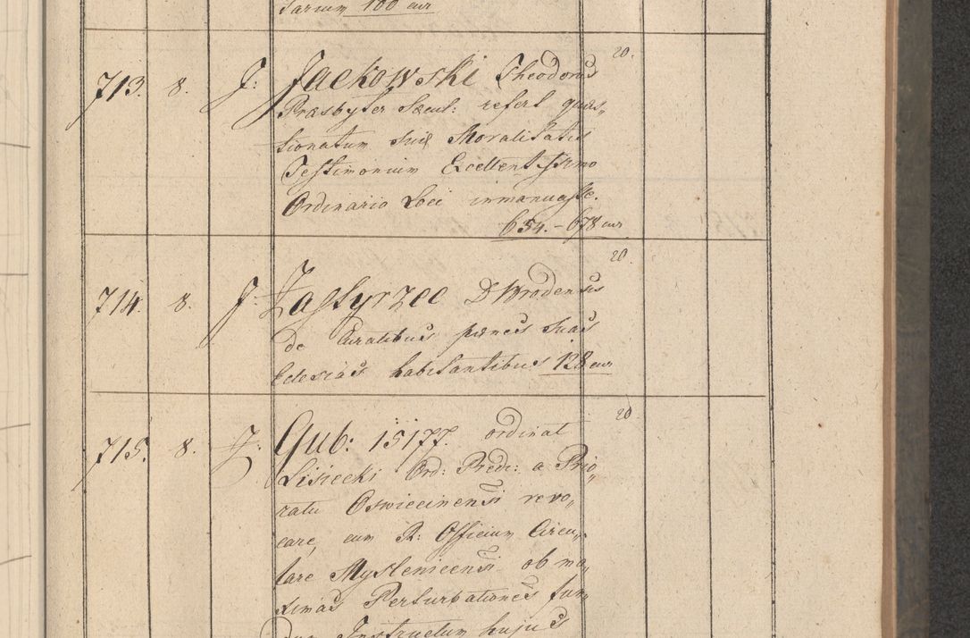 Zdjęcie nr 134 dla obiektu archiwalnego: Protocollon exhibitorum consistorii metropolitani Leopoliensis ex anno 1816