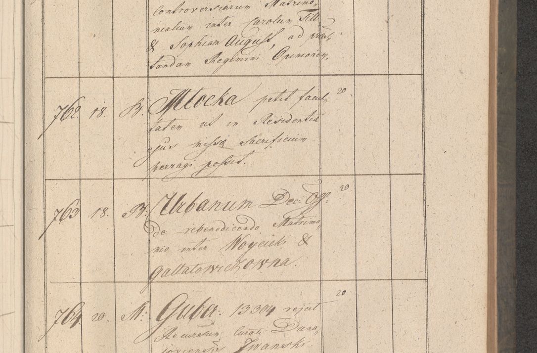 Zdjęcie nr 144 dla obiektu archiwalnego: Protocollon exhibitorum consistorii metropolitani Leopoliensis ex anno 1816