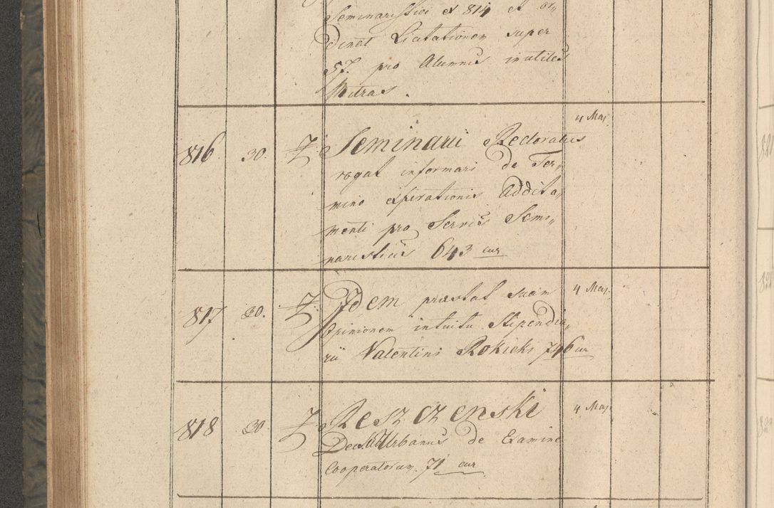 Zdjęcie nr 155 dla obiektu archiwalnego: Protocollon exhibitorum consistorii metropolitani Leopoliensis ex anno 1816
