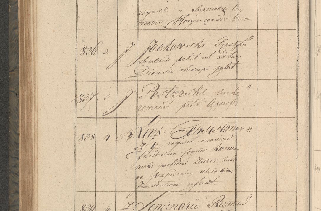 Zdjęcie nr 159 dla obiektu archiwalnego: Protocollon exhibitorum consistorii metropolitani Leopoliensis ex anno 1816