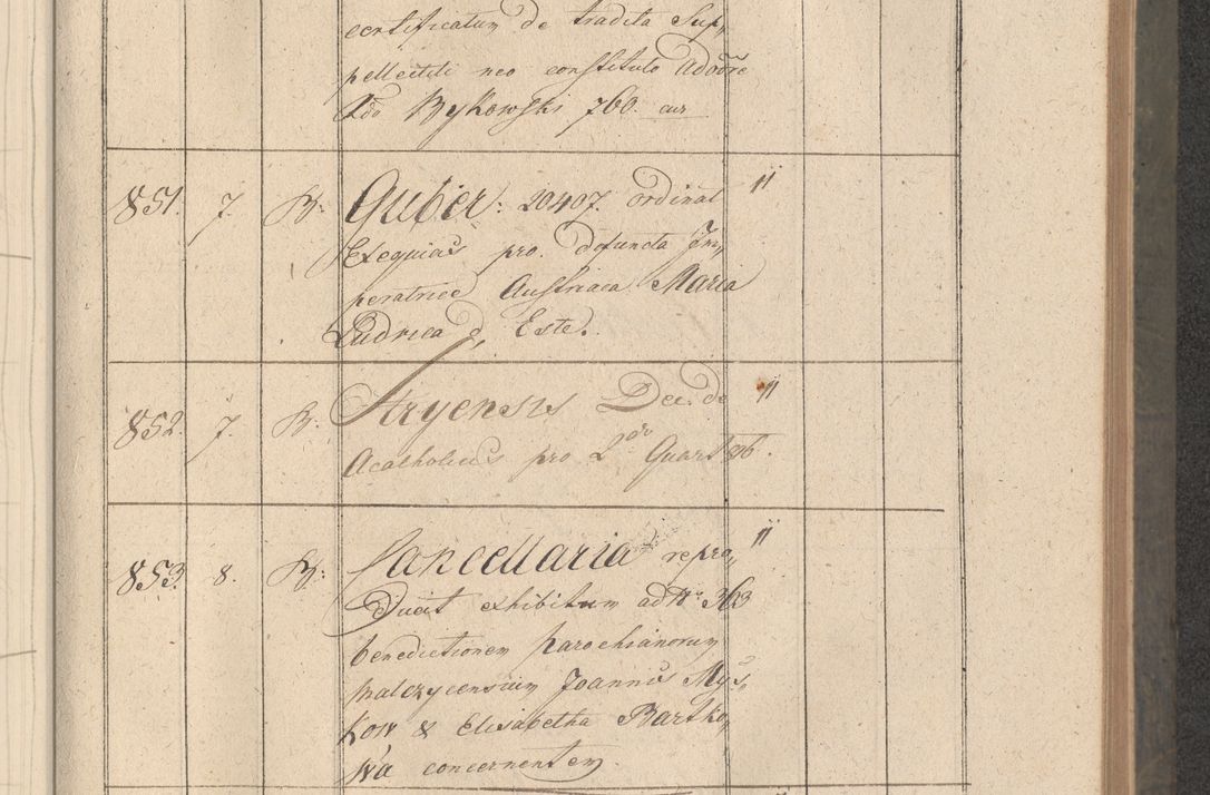 Zdjęcie nr 162 dla obiektu archiwalnego: Protocollon exhibitorum consistorii metropolitani Leopoliensis ex anno 1816