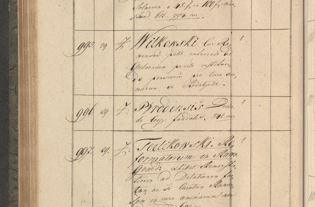 Zdjęcie nr 189 dla obiektu archiwalnego: Protocollon exhibitorum consistorii metropolitani Leopoliensis ex anno 1816