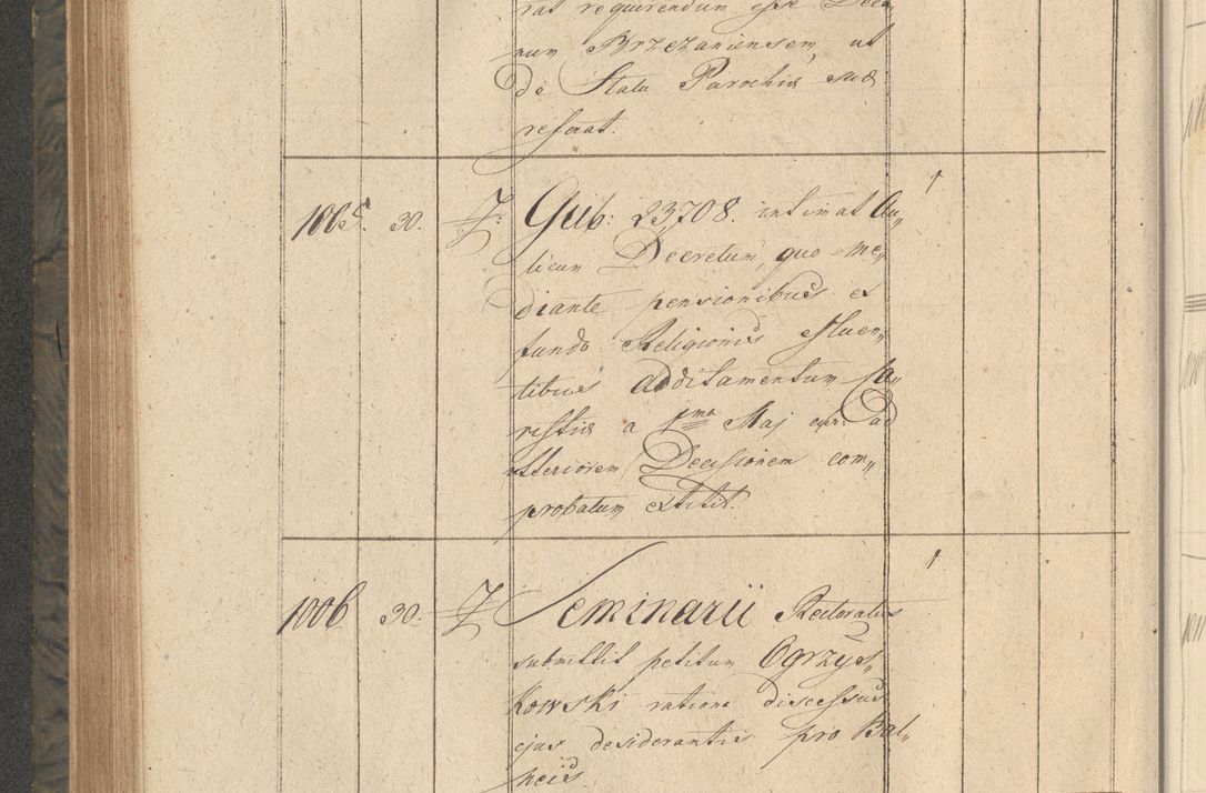 Zdjęcie nr 191 dla obiektu archiwalnego: Protocollon exhibitorum consistorii metropolitani Leopoliensis ex anno 1816