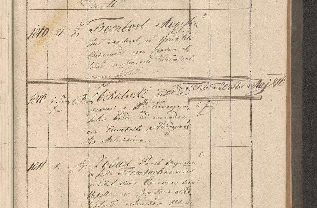 Zdjęcie nr 192 dla obiektu archiwalnego: Protocollon exhibitorum consistorii metropolitani Leopoliensis ex anno 1816