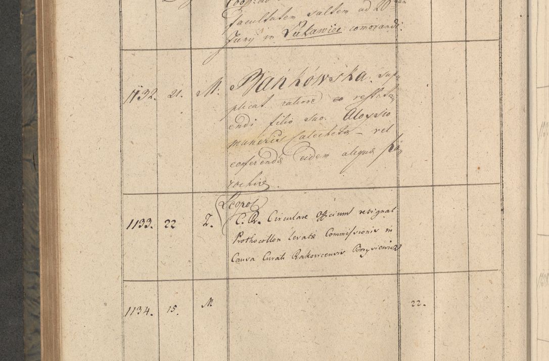 Zdjęcie nr 219 dla obiektu archiwalnego: Protocollon exhibitorum consistorii metropolitani Leopoliensis ex anno 1816